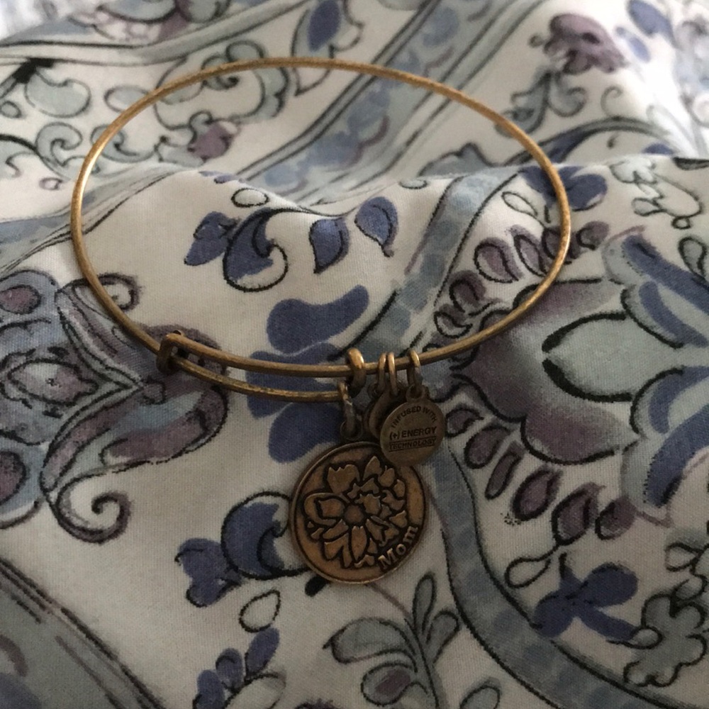 Alex and ani bracelet gold